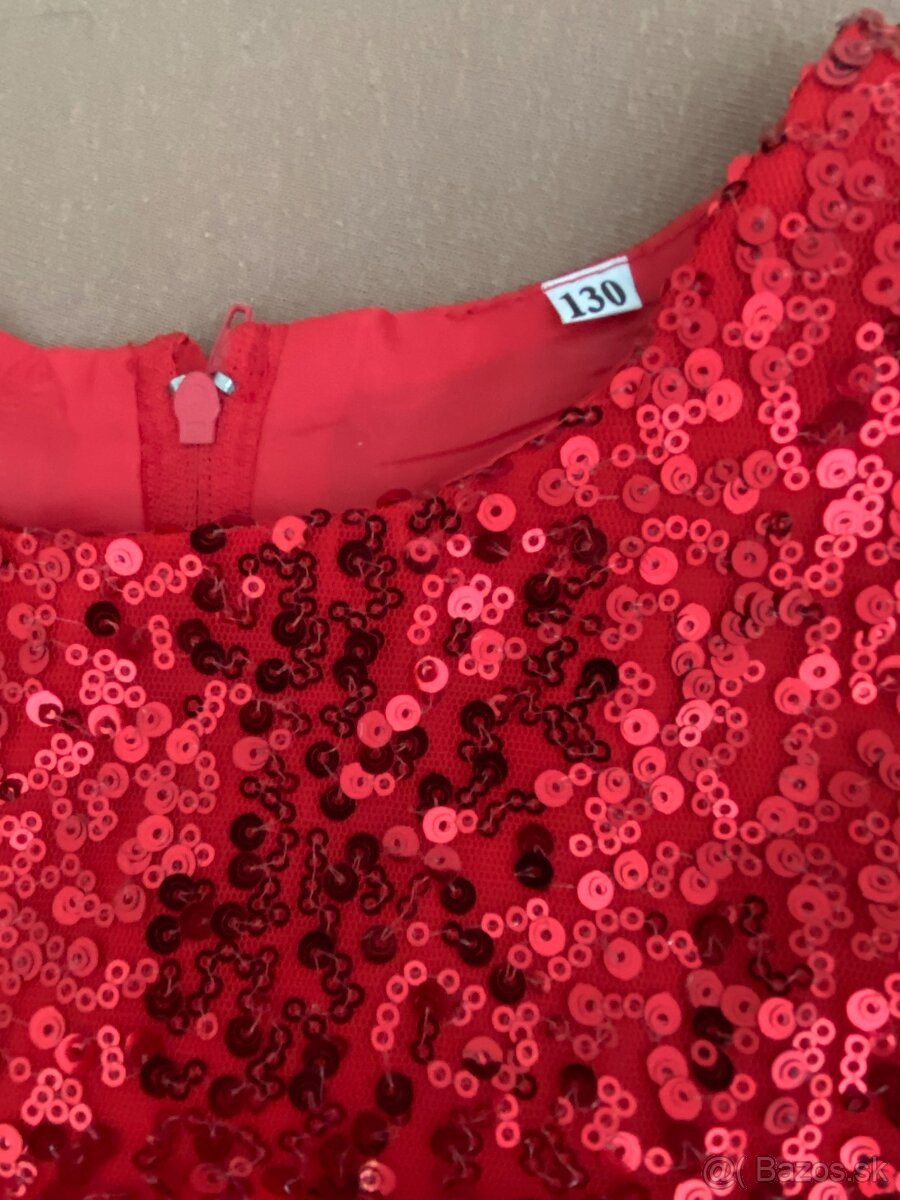 Slávnostné šatočky 130cm - 4