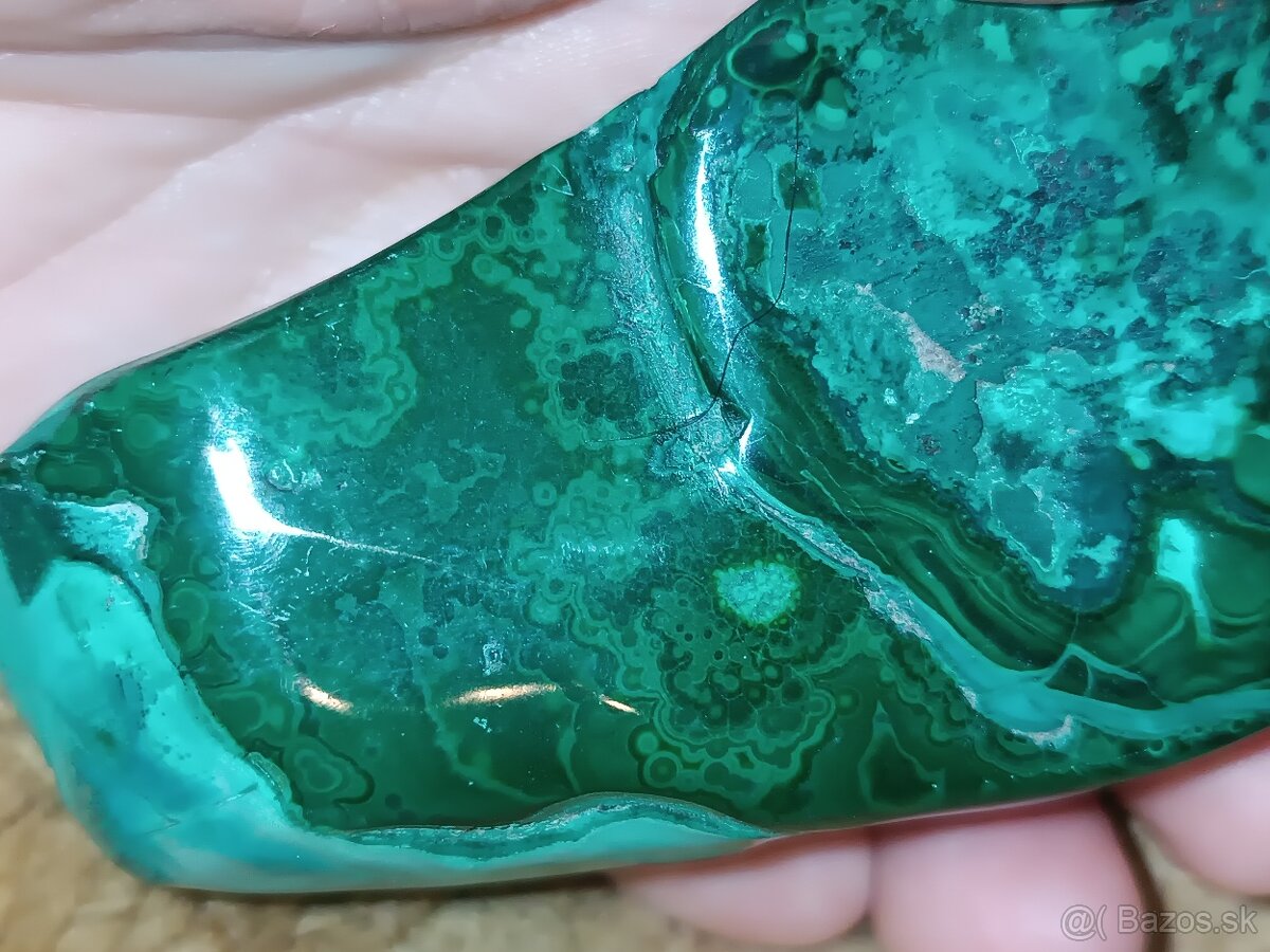 Malachit s chryzokolom - 4