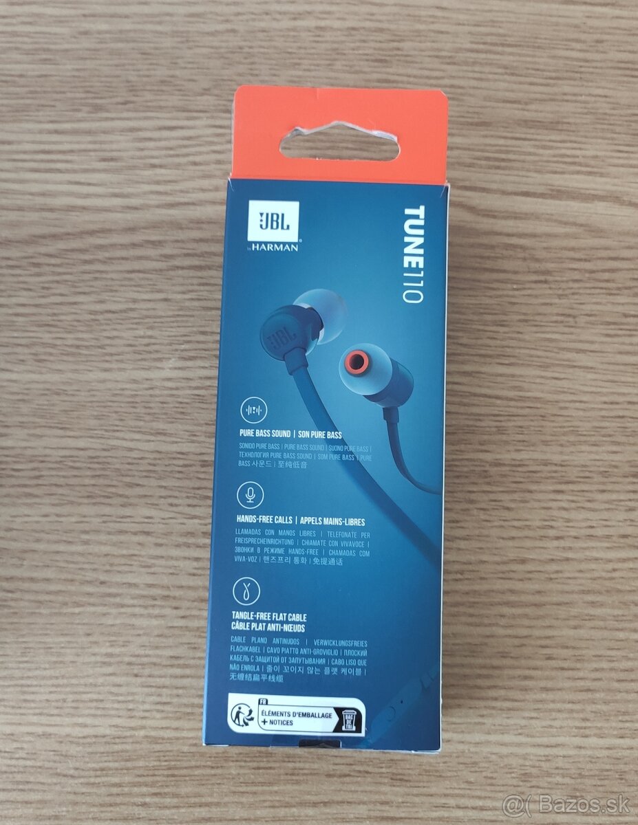 Predám slúchadlá JBL T110 - 4