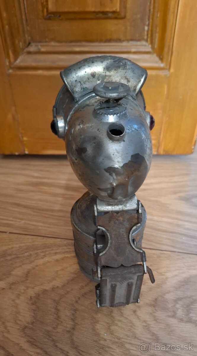 Karbidova lampa na bicykel Hasag - 4