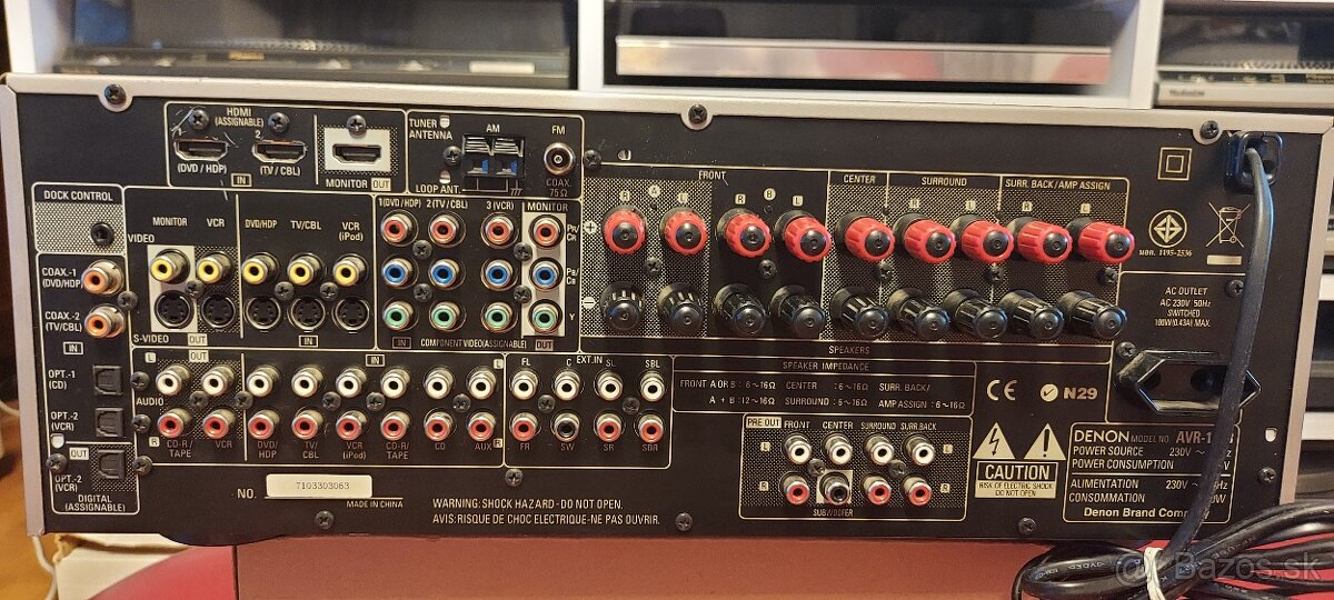 Predám receivery Denon a Onkyo - 4