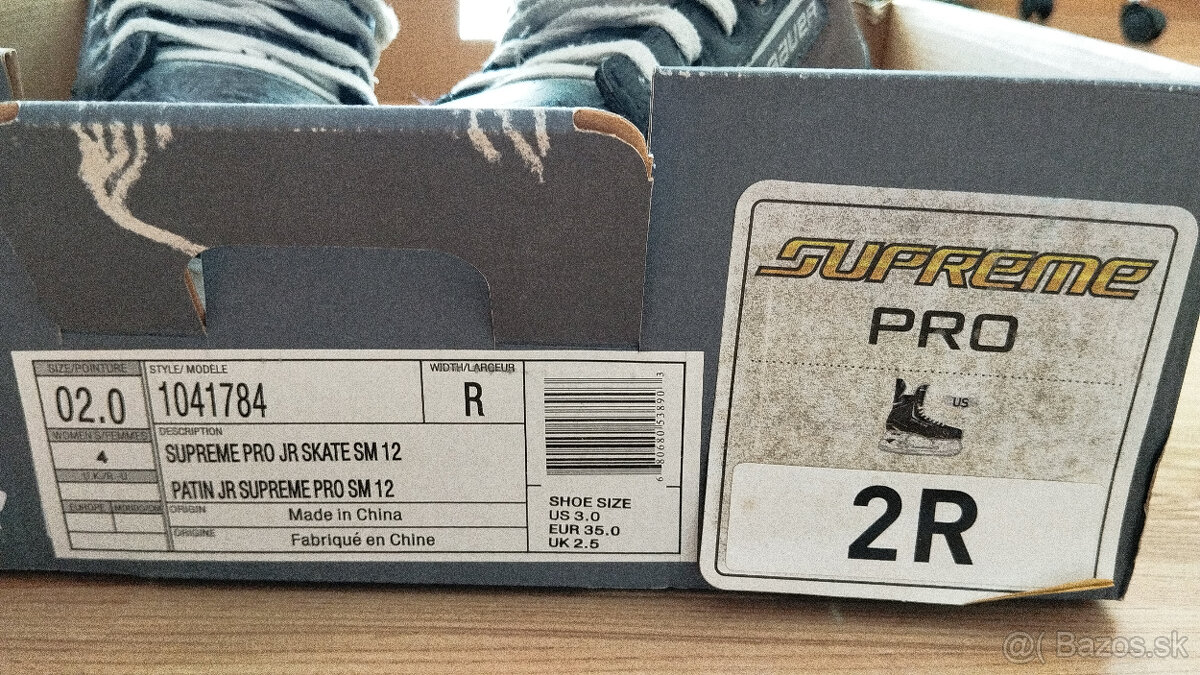 Hokejové korčule Bauer Supreme PRO 2R - 4