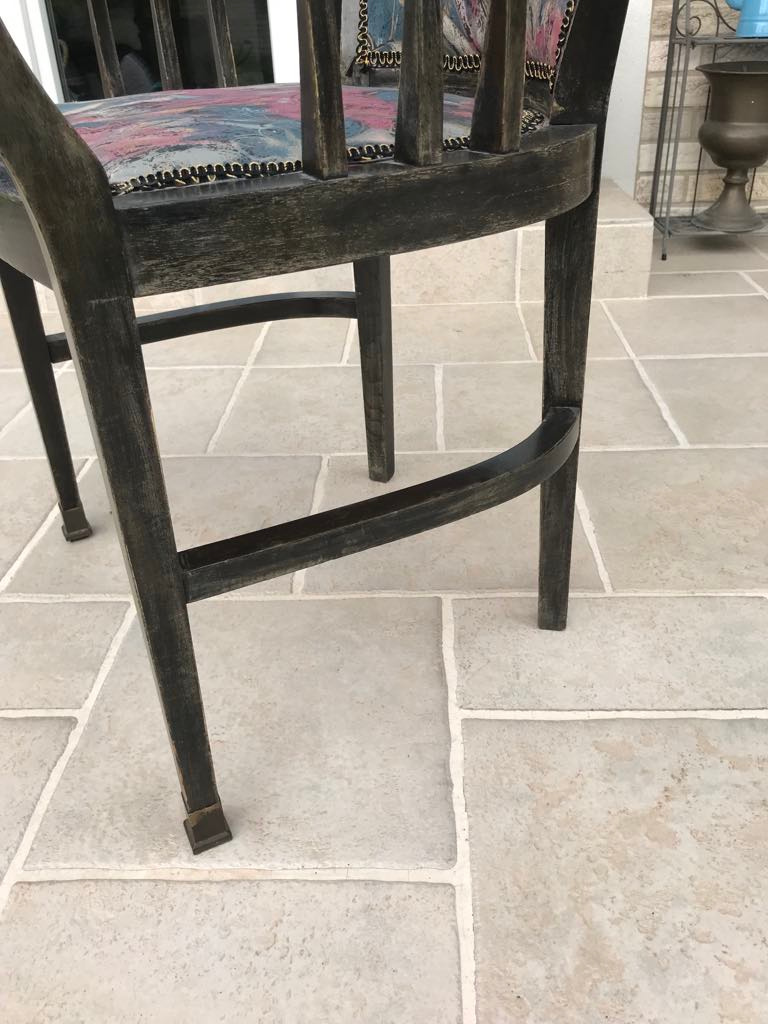 starožitne kreslo- stolička - 4