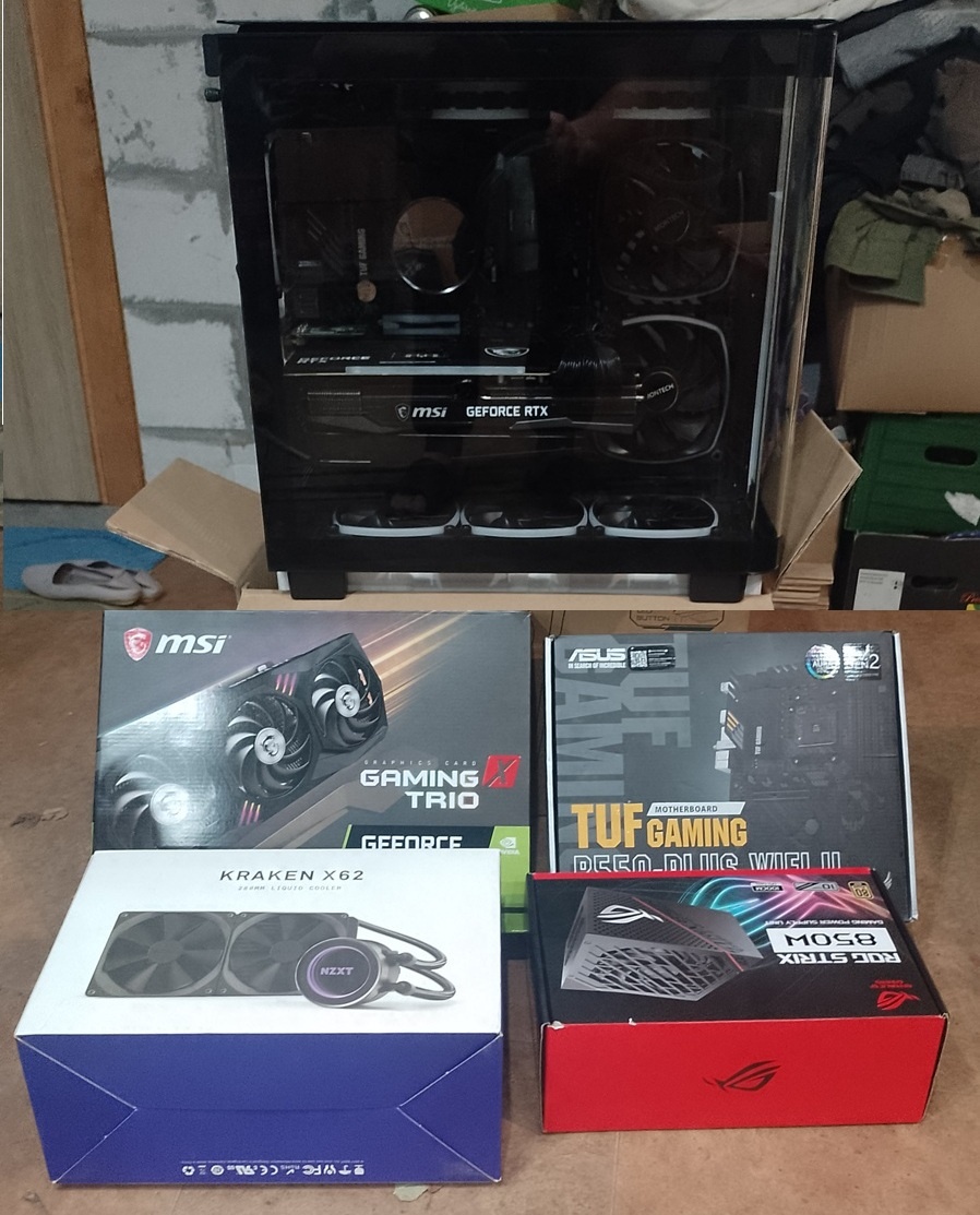 Herný výkonný PC–RTX 3080 10GB+Ryzen 9 + RAM 64GB +1,5TB - 4