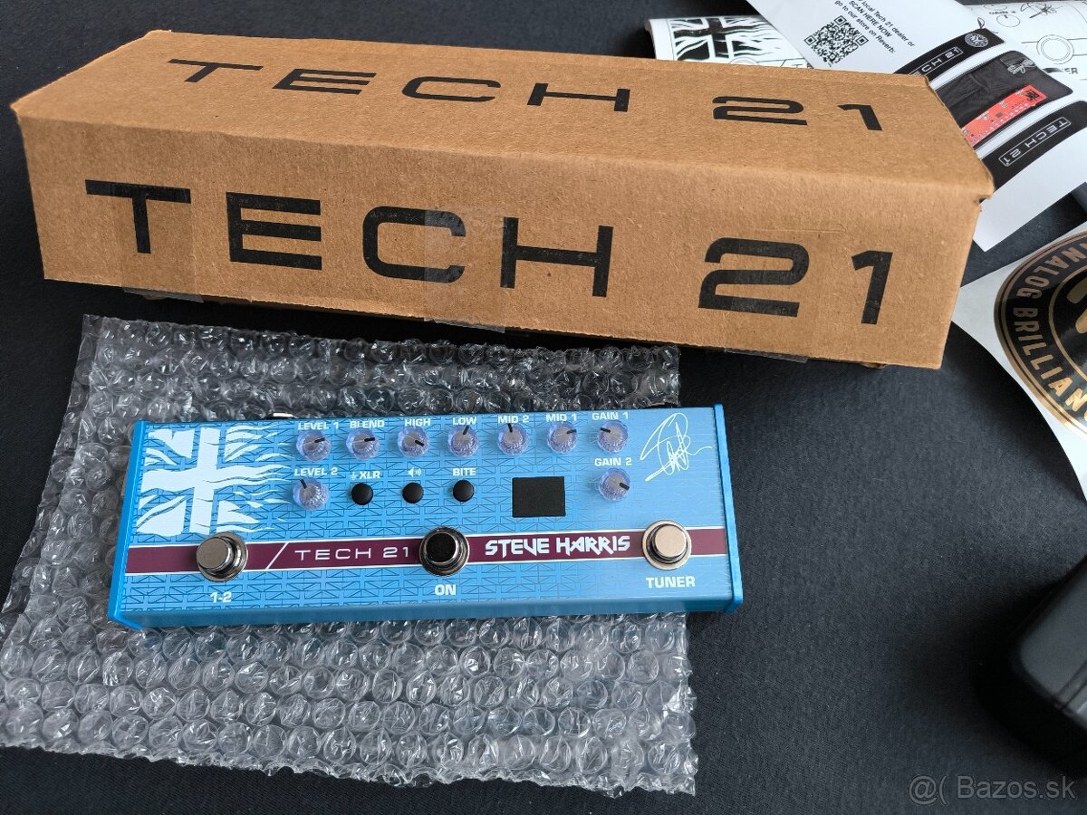 Predam nový preamp Tech 21 SH 1 Steve Harris - 4