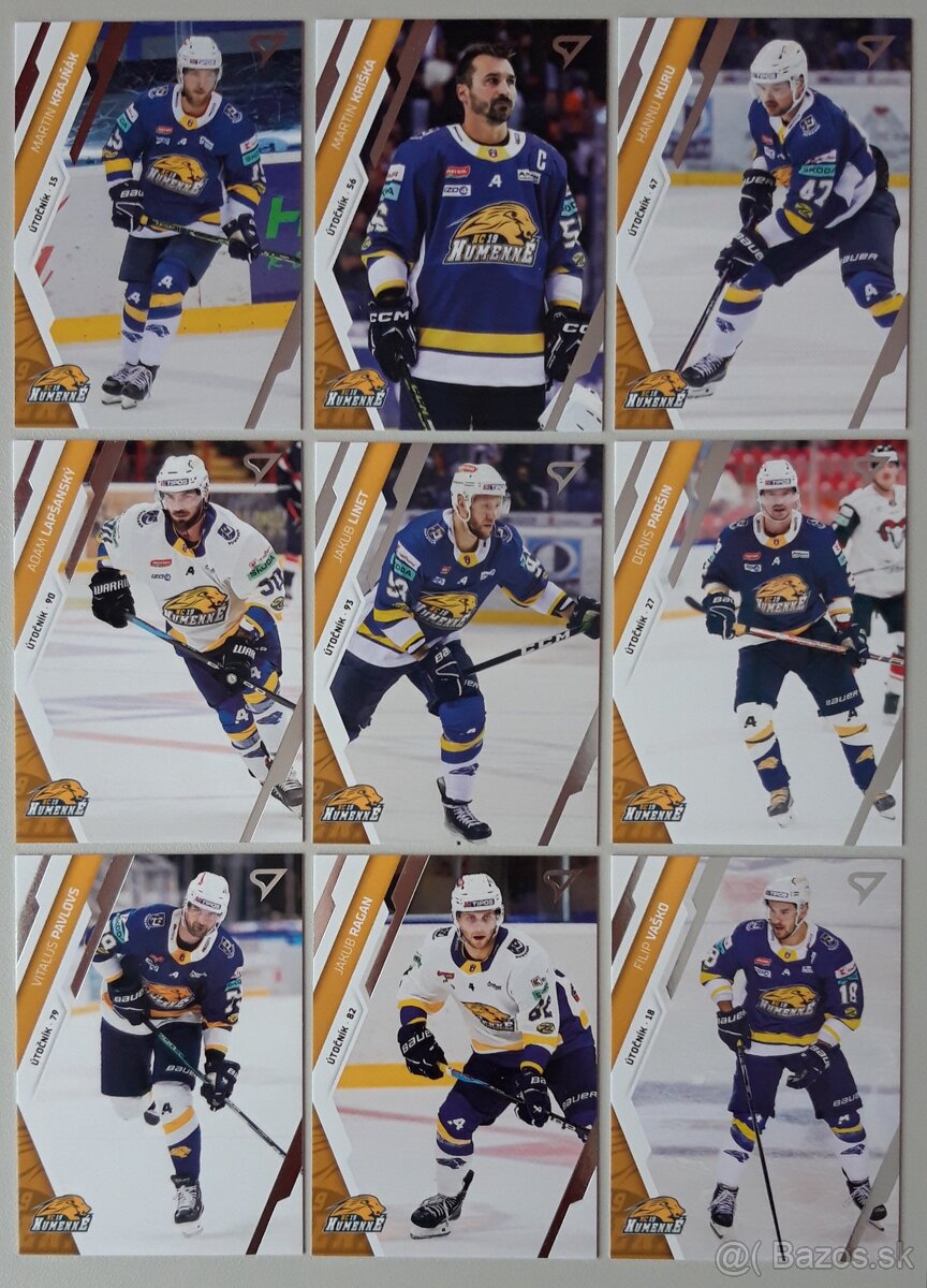 Hokejové kartičky SLOVENSKÁ HOKEJOVÁ LIGA 24/25 - HC HUMENNÉ - 4