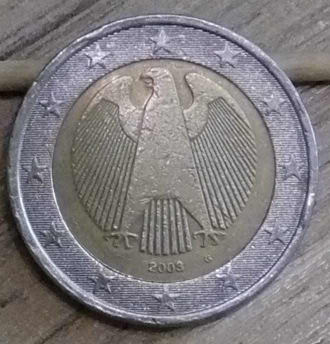 2 Euro - 2003 Nemecko chyboražba ponuknite cenu. - x0 - 4