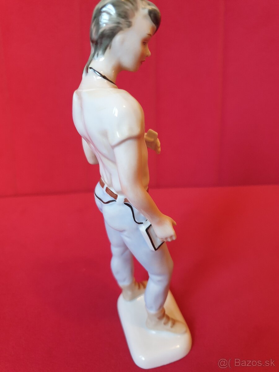 Mladík s walkmanom, Wallendorf, Dáma Royal dux - 4