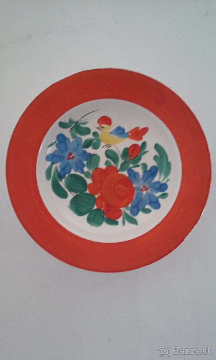 Malované taniere na stenu - 4