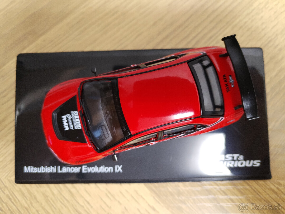 Predám model Mitsubishi Lancer Evo IX 1:43 Fast & Furious - 4