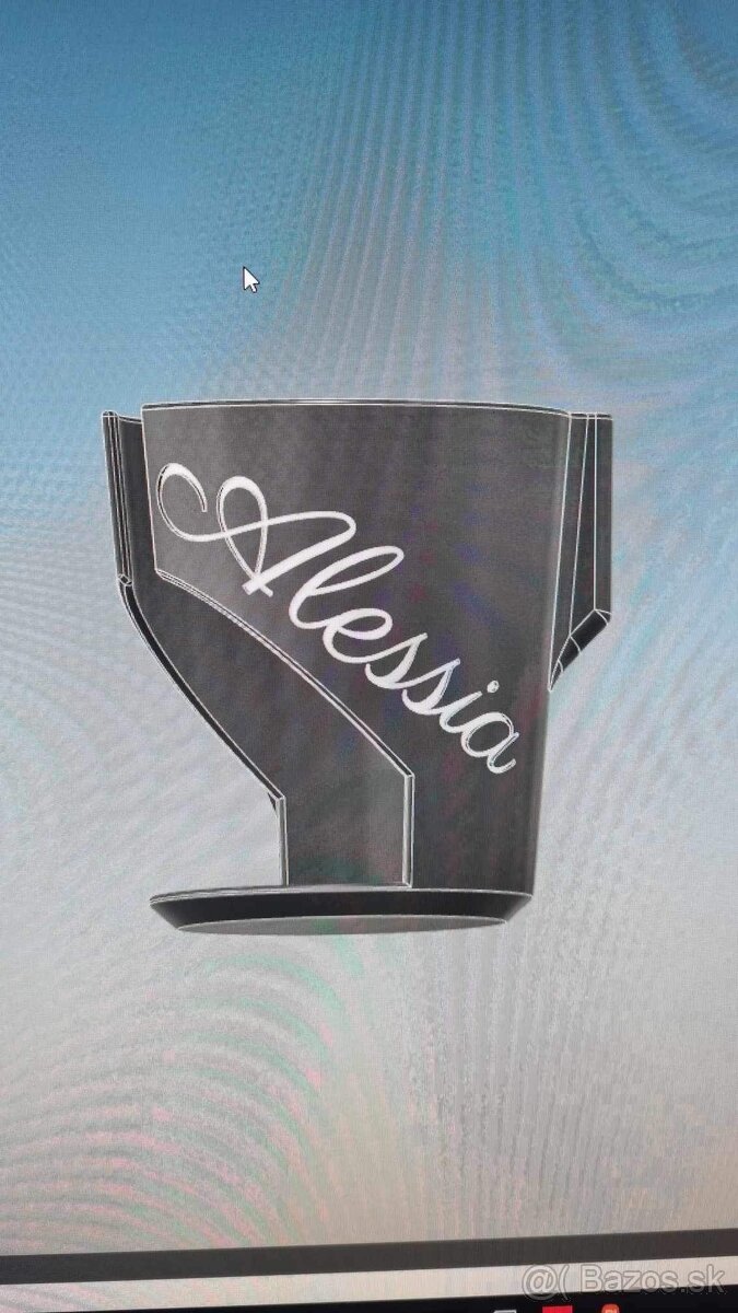 Držiak na nápoje s menom - 4