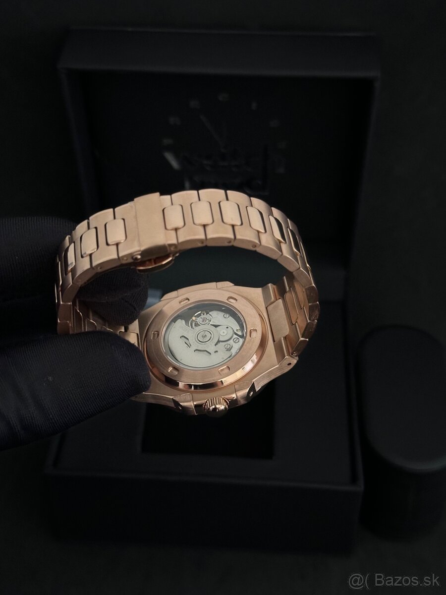 Seiko mod Nautilus Coffee - 4