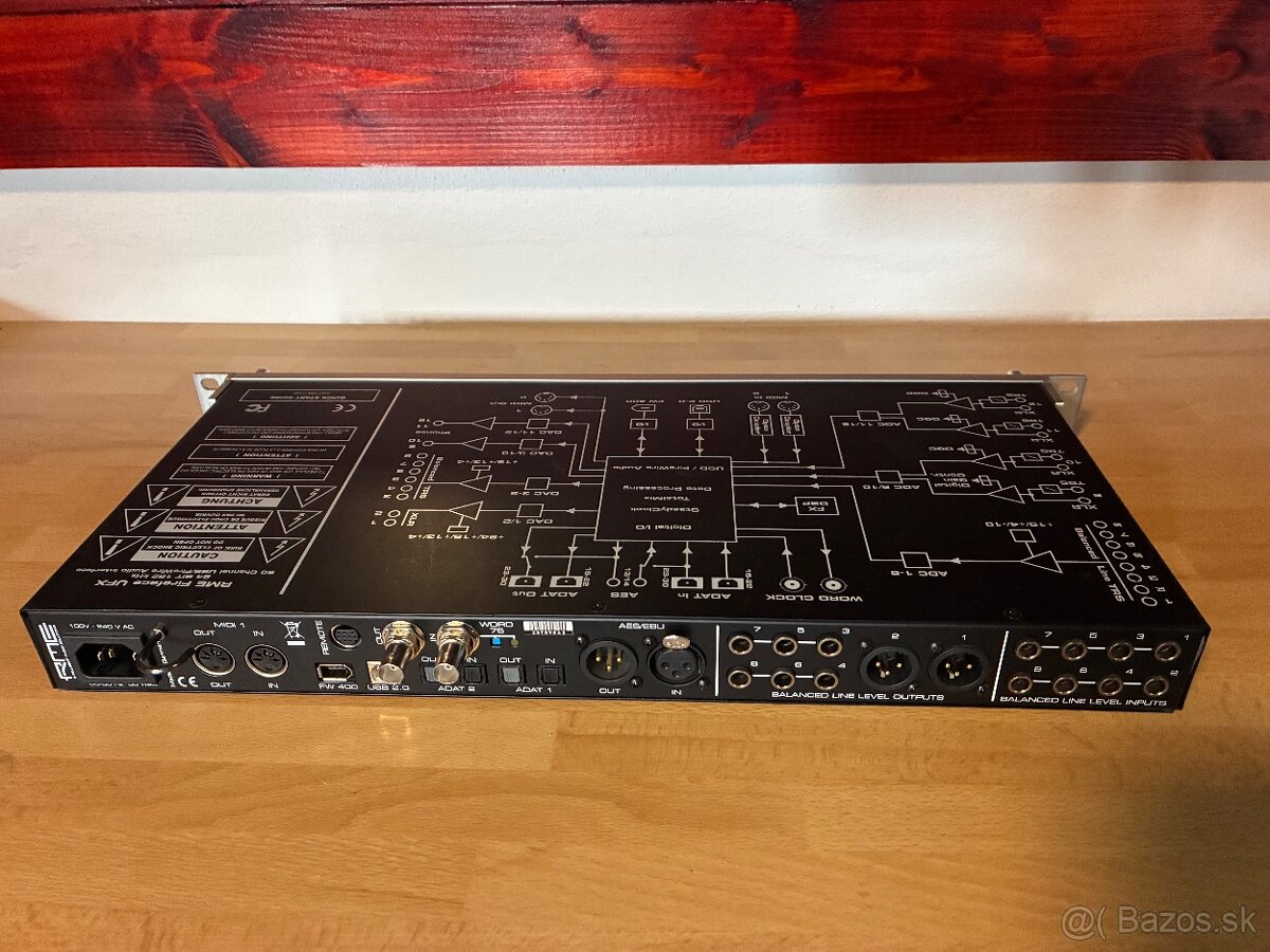 RME Fireface UFX – top štúdiové audio rozhranie - 4
