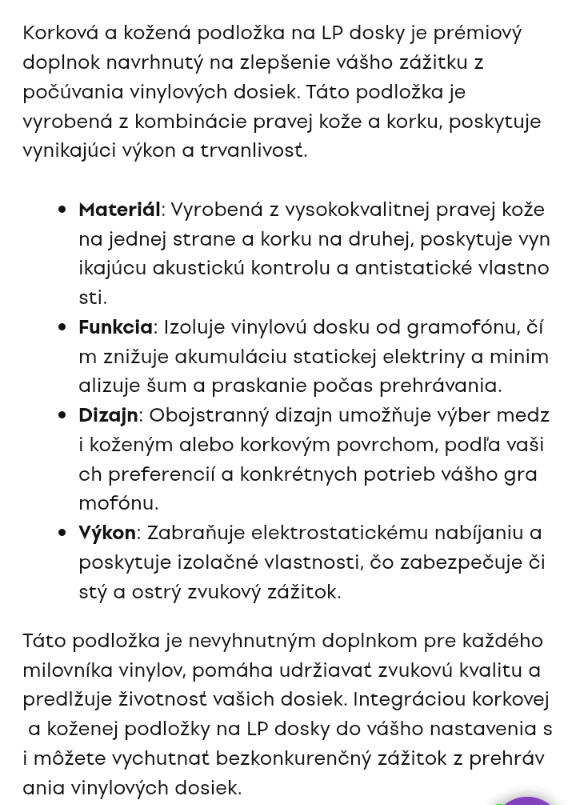 Gramo podlozka - Slipmat - 4