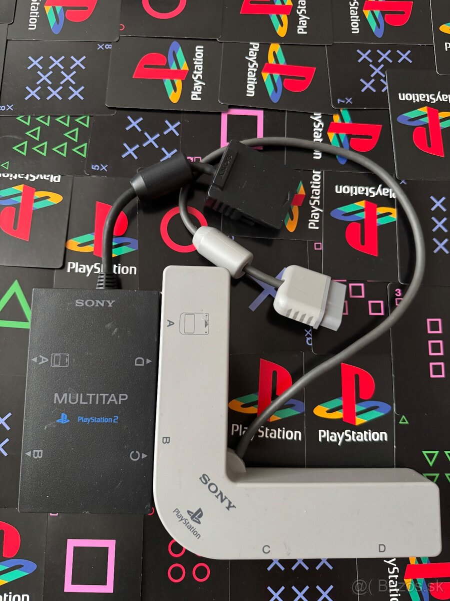 Ps1 hry + multitap ps1/ps2 - 4