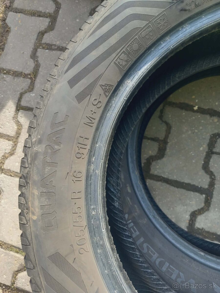 Pneumatiky celoročné - Vredestein 205/55/R16 - 4