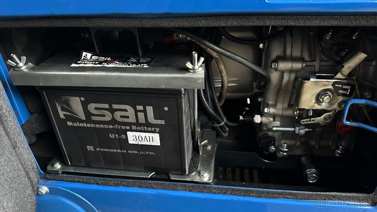 Predam Robustnu dieselovu elektrocentrálu Scheppach SG 5200 - 4