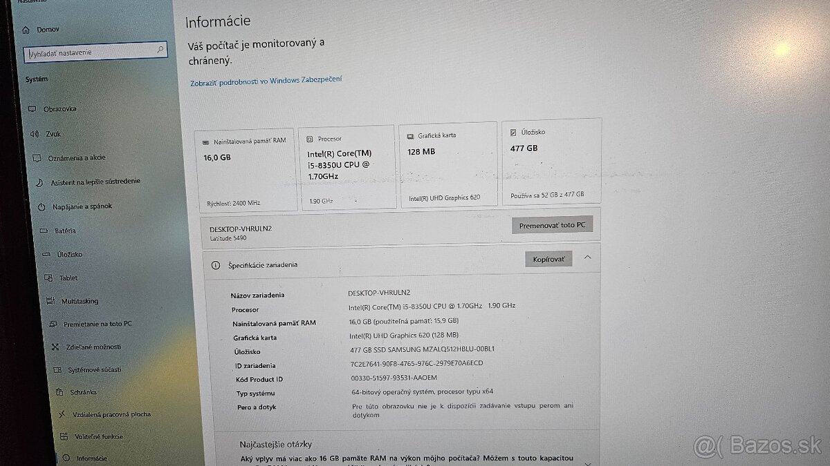 Dell Latitude 5490 8gen - 4