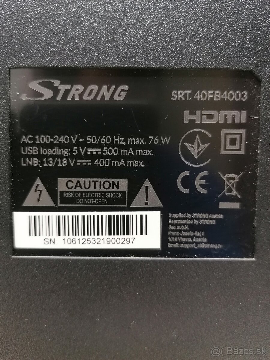Led televizor Strong 40" uhlopriečka 102cm - 4