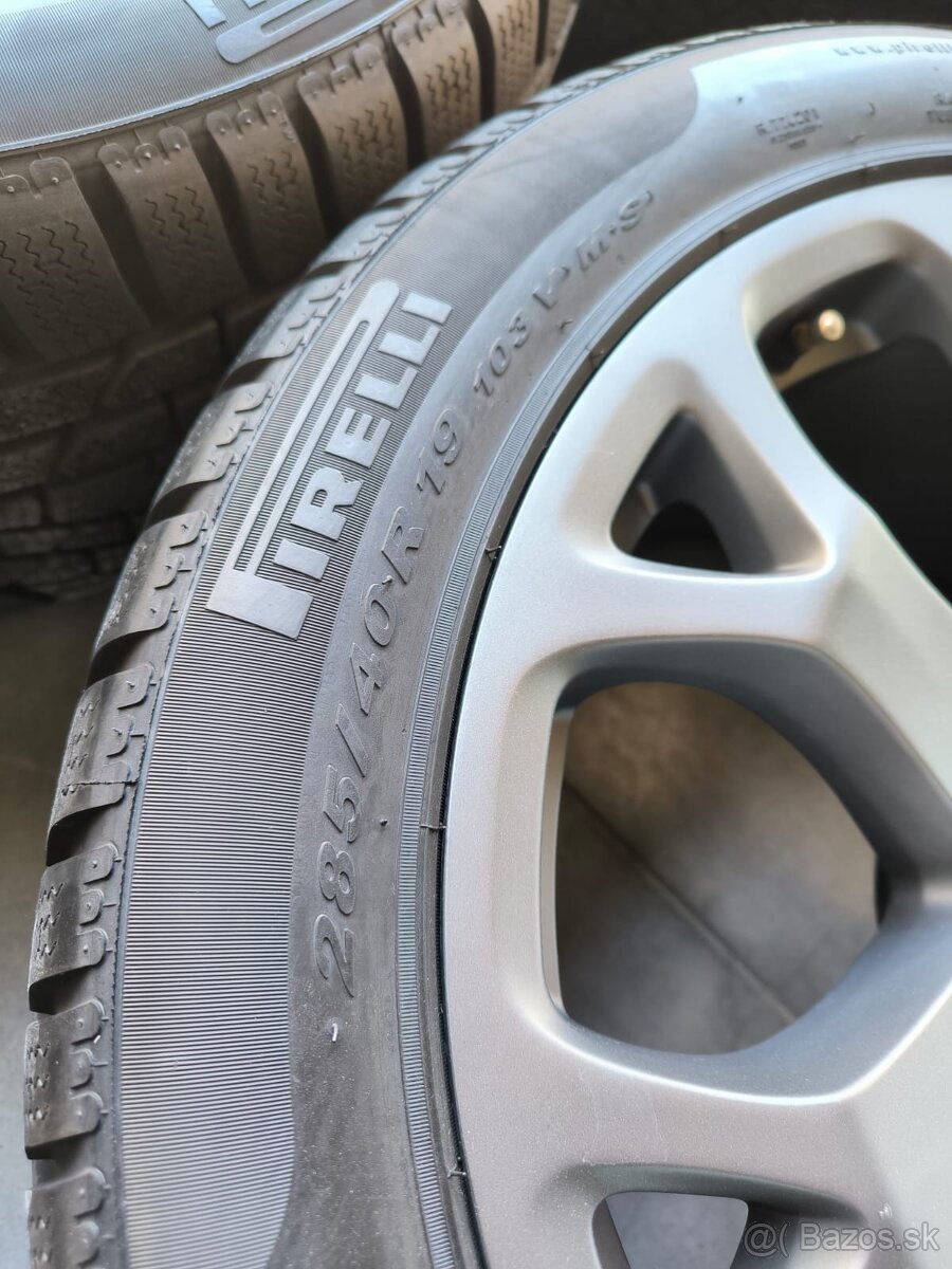 Maserati disky 19" + Pirelli Sottozero — zimný komplet - 4