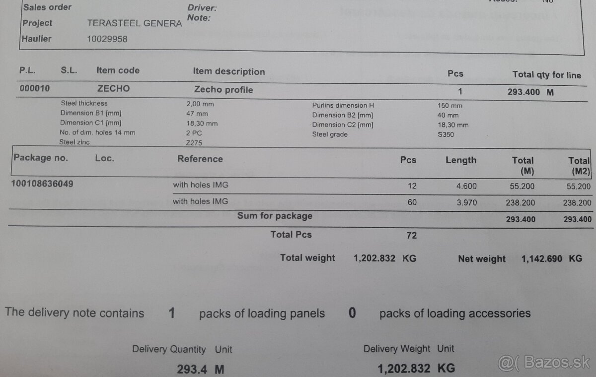 Strešné Z-profily 150/(2+2) na väznice - 4