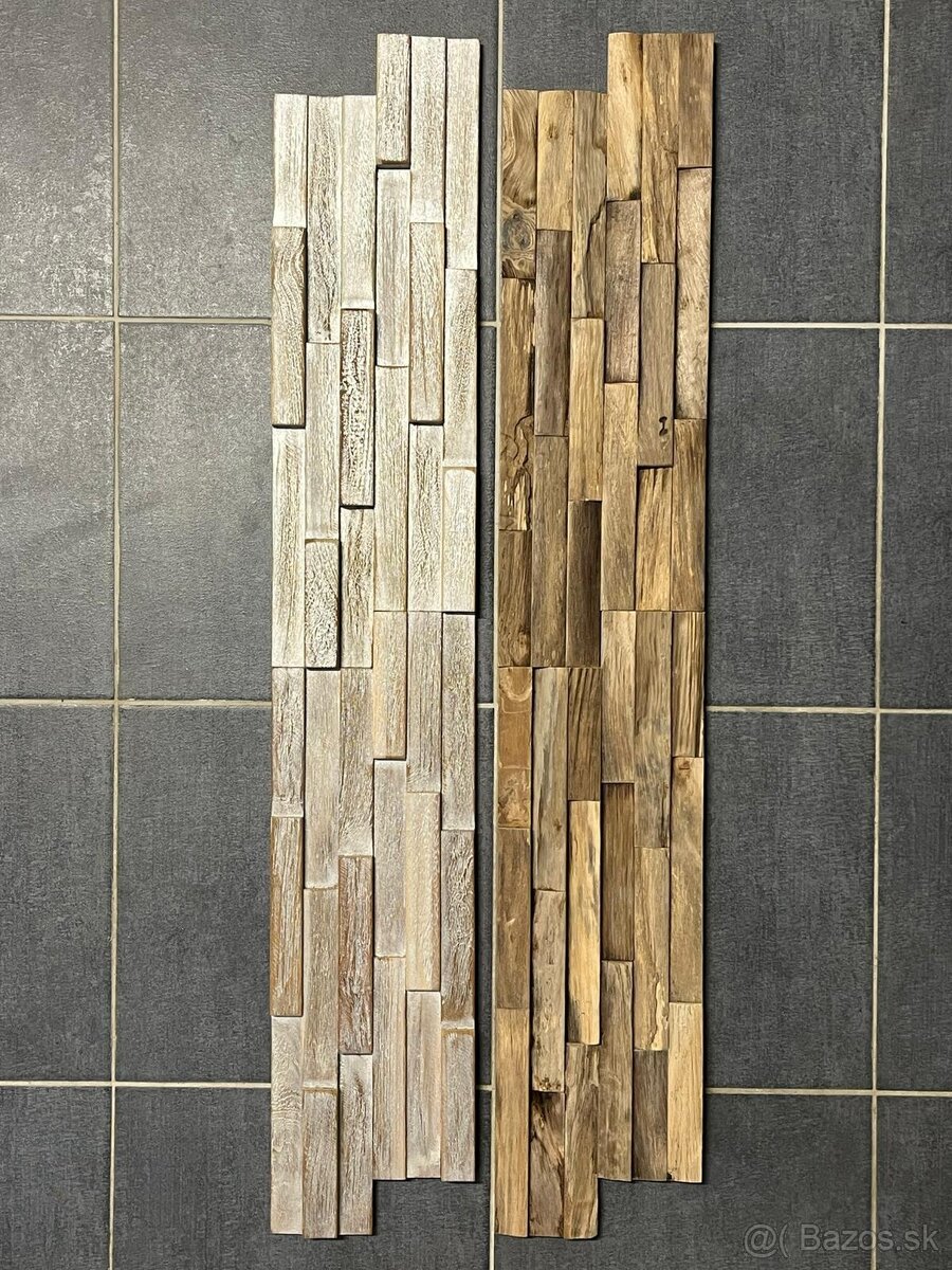 Predám teakové 3D drevené obklady - 4