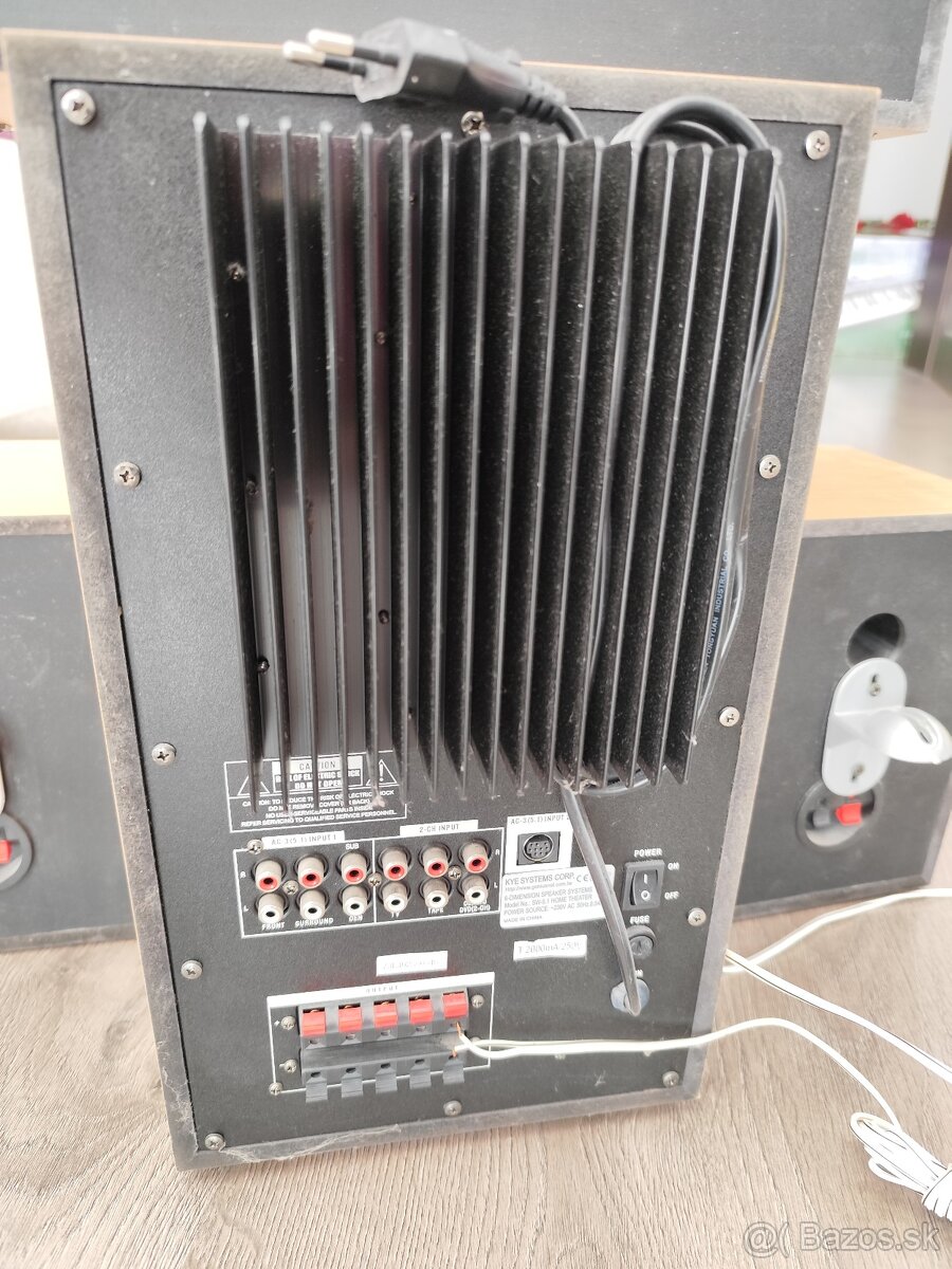 Génius 5.1 reproduktory. - 4