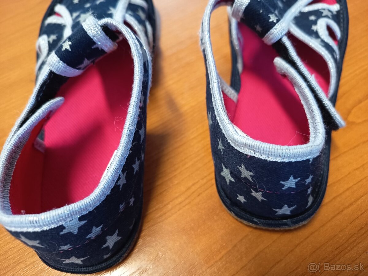 Barefoot papučky EF386 Stars - 32 - 4