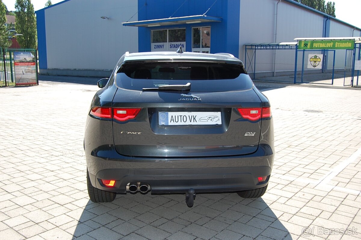 Jaguar F-PACE 2,0 d, 4/2017, automat 4x4