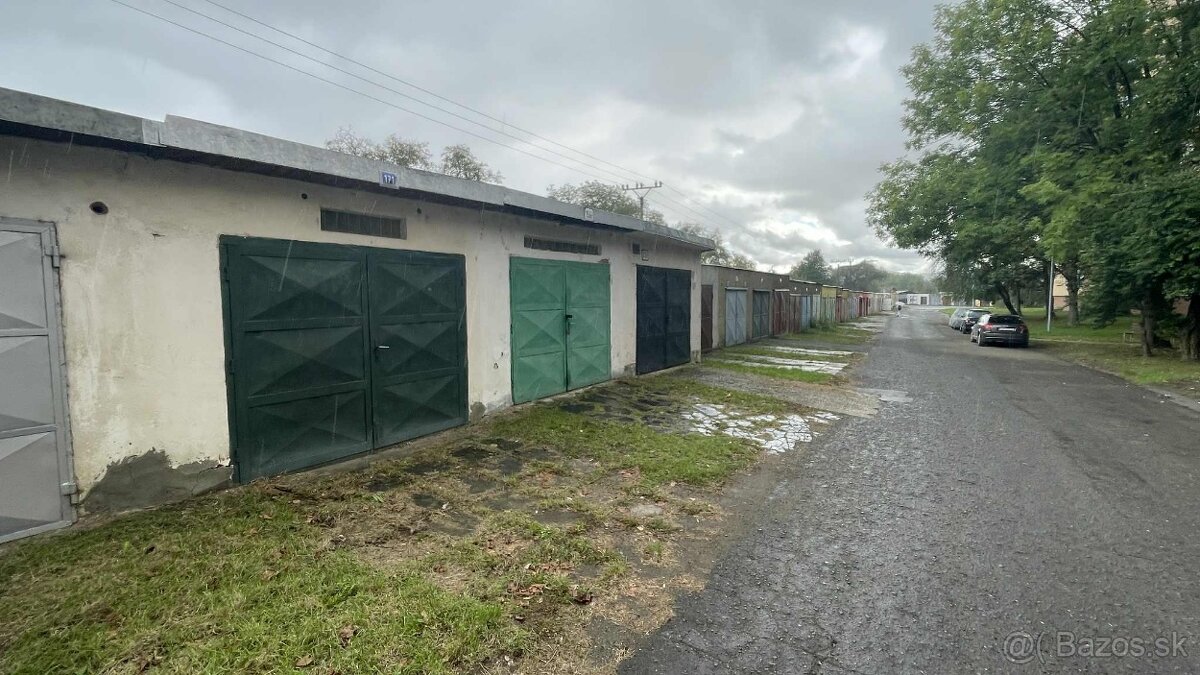 GARÁŽ tehlová s elektrinou v SABINOVE - 4