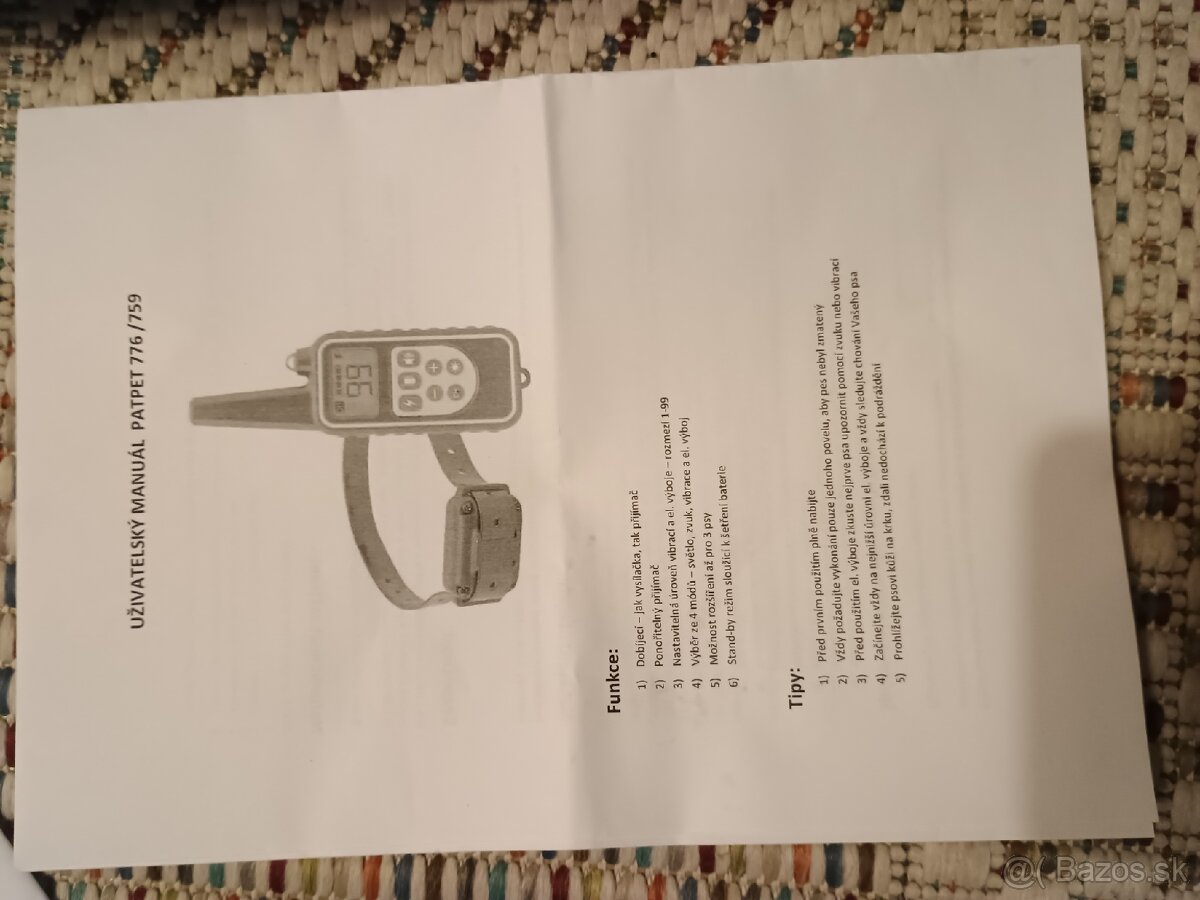 Elektronický obojok na výcvik psou - 4