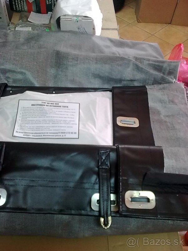 UAZ 469,3151,31512 Maskáčová, zelená, čierná Plachta Luks - 4