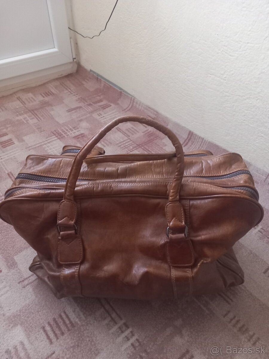 Predám koženú cestovnú tašku - 4