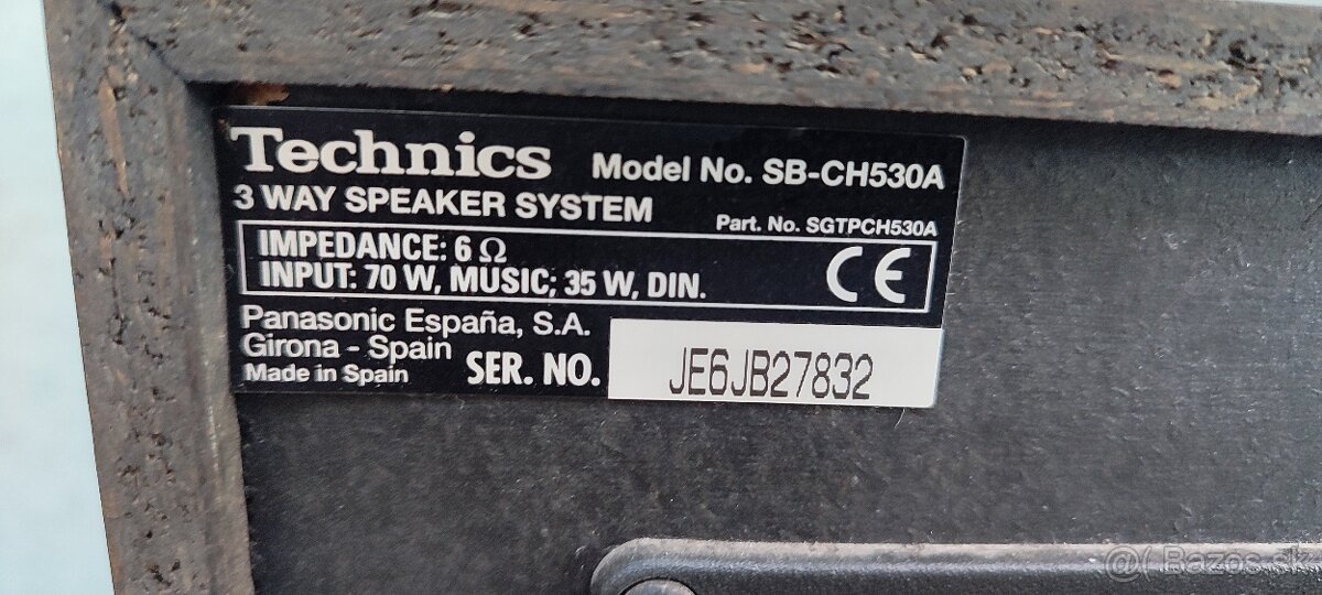 Reproduktory Technics - 4