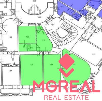 Nebytové priestory s vlastným zázemím 107m2, Šafárikovo nám. - 4