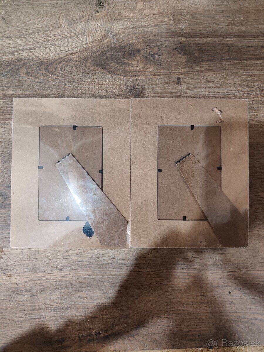 2x rámik na fotku - drevo - 4