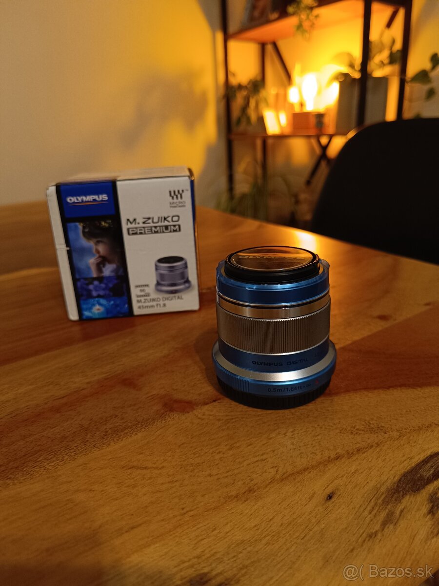 Nový Olympus M. Zuiko Digital ED 45mm F/1.8 Záruka 2.11.2027 - 4