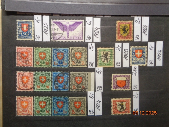 POŠTOVÉ ZNÁMKY - ŠVAJČIARSKO - 15 FOTO - 4