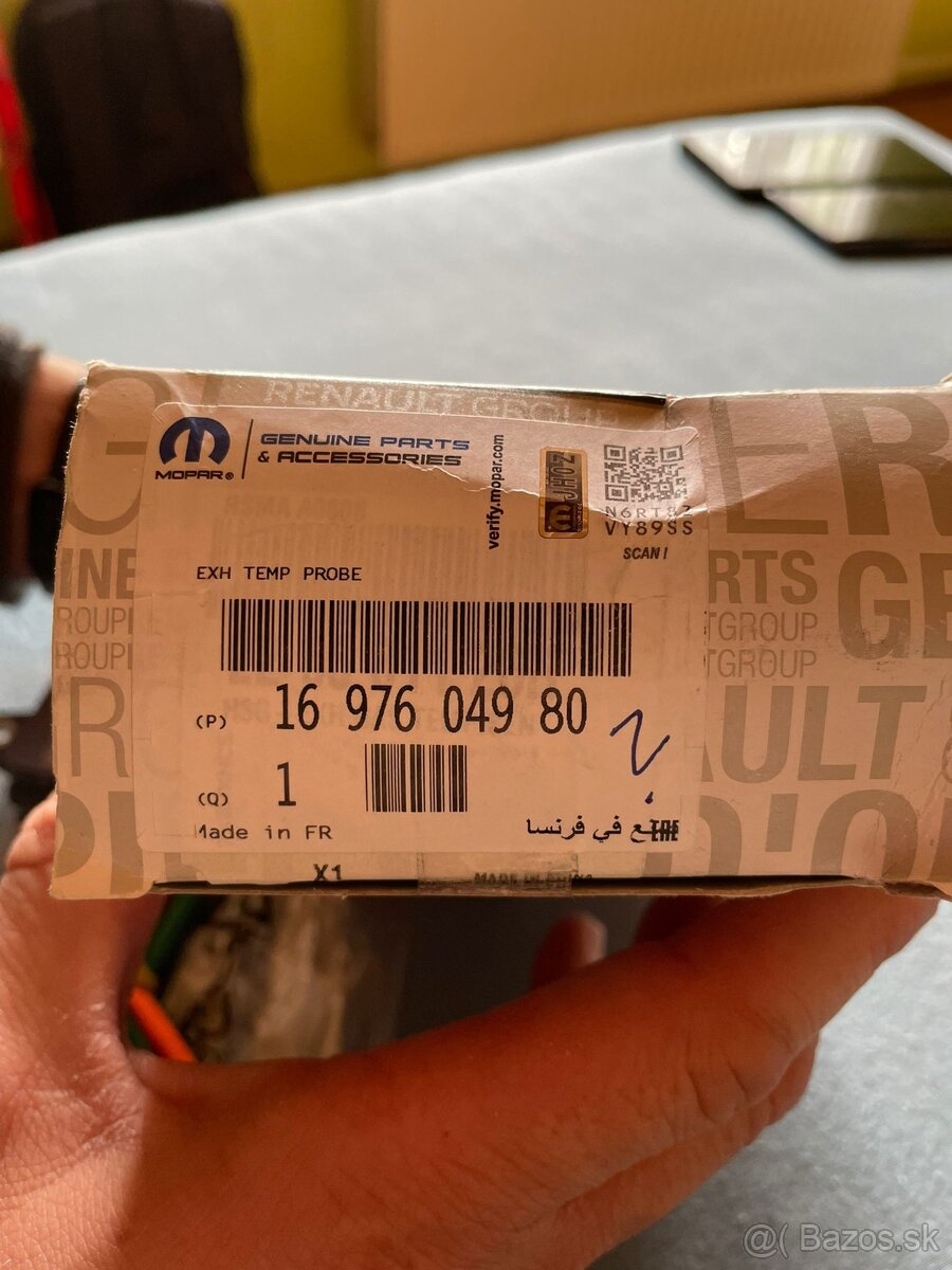 Teplelné snímače DPF - 4