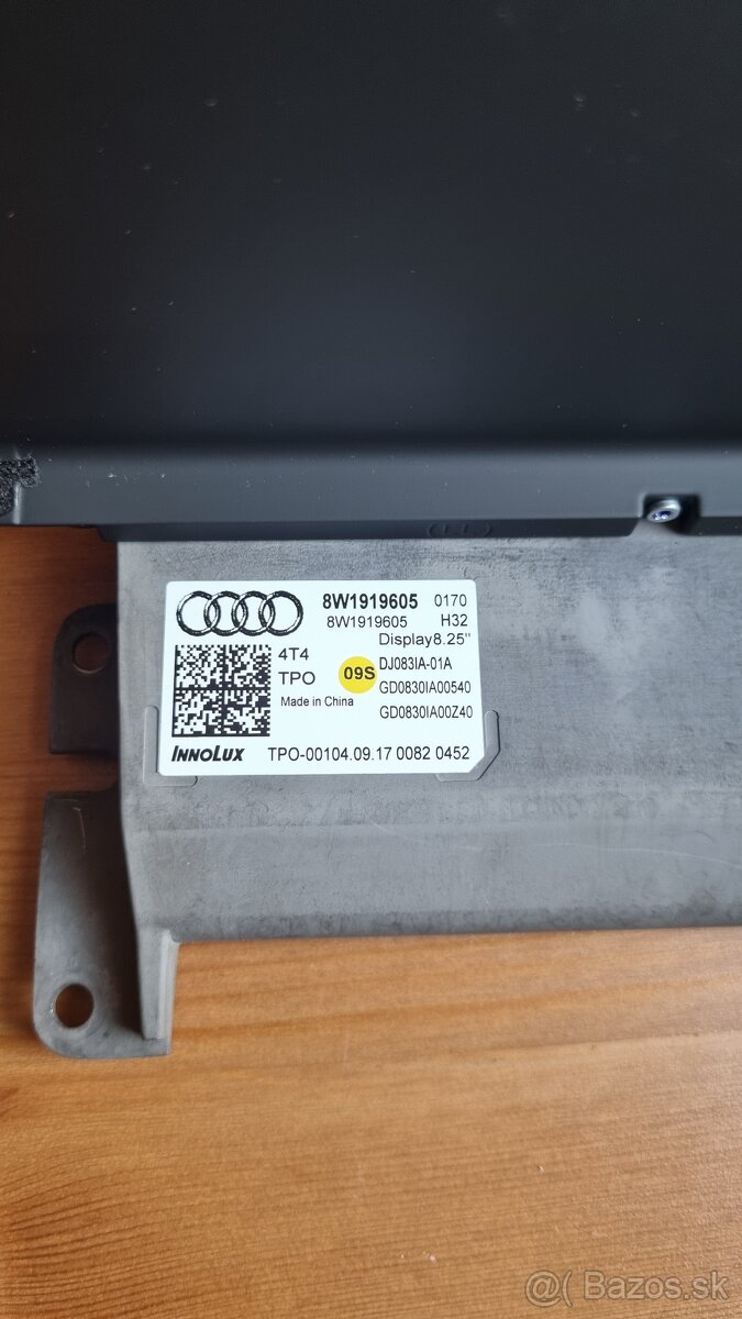 Originál displej Audi A4 B9 8.25 - 4