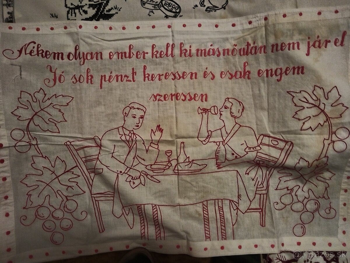 Textil, dečky, obrusy - 4