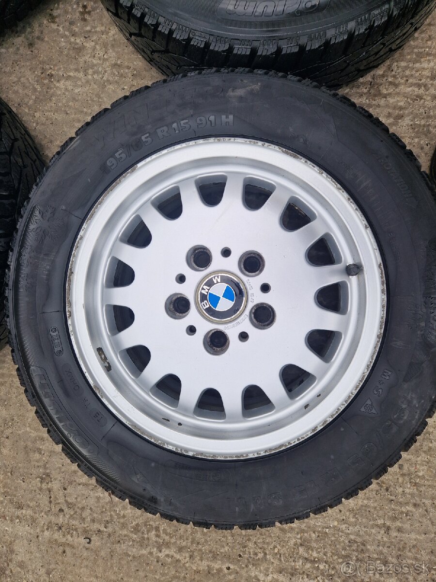 R15 5X120 7J ET 45 Bmw E46 orig disky - 4