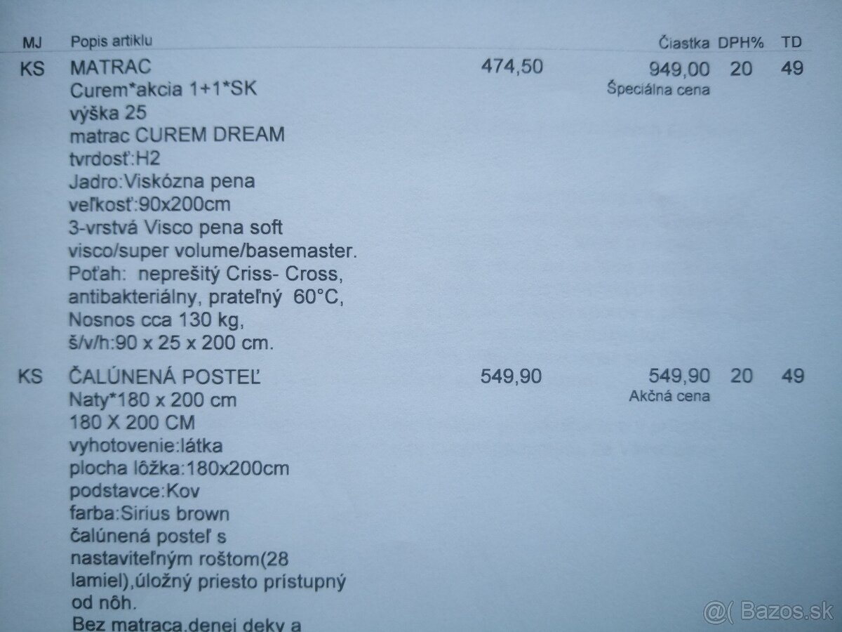 Matrace curem - 4