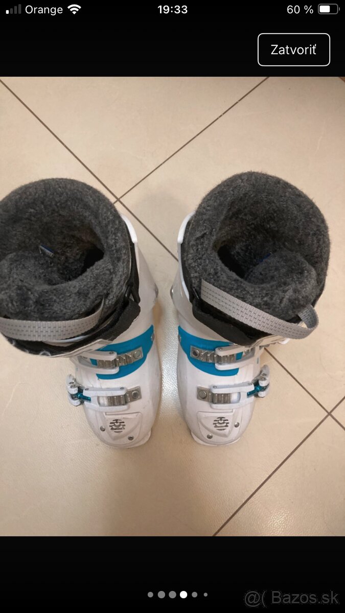 Dievčenské lyžiarky,v.38 (24,5m) zn.Alpina - 4