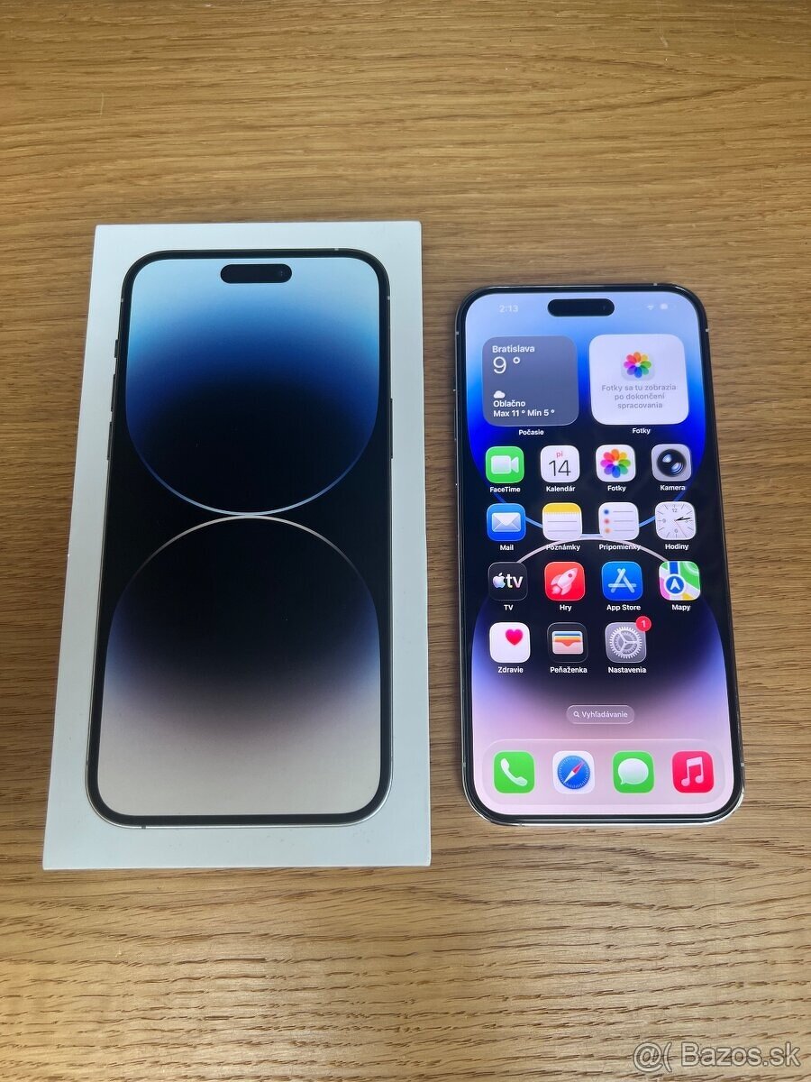 Predám iPhone 14 PRO MAX 256GB, TOP stav, VOLNY, 100% BAT - 4