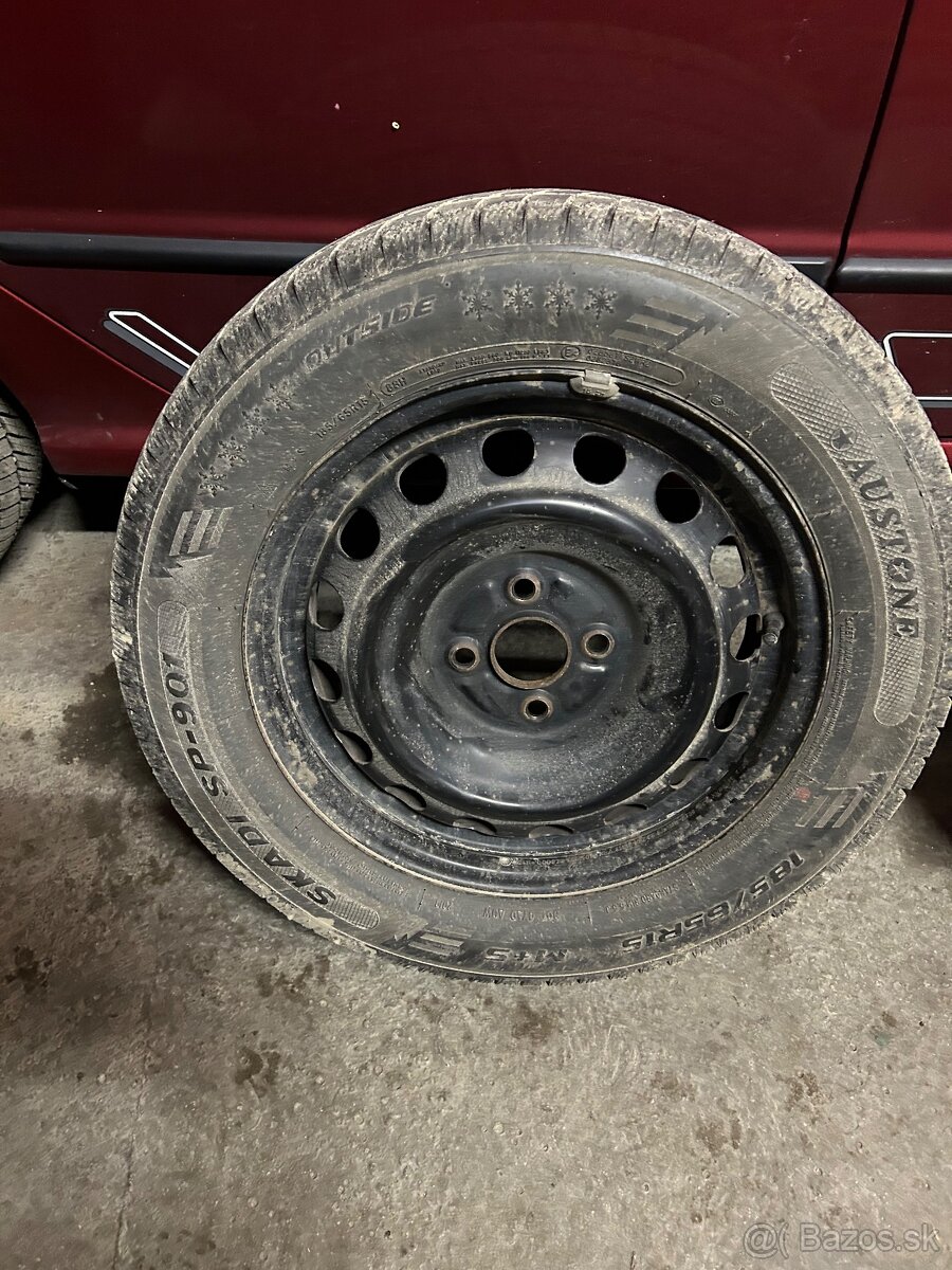 4x100 R15 zimne pneu - 4