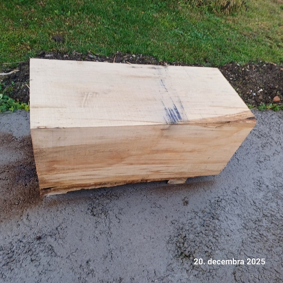 Dubový hranol 40x40cm - 4