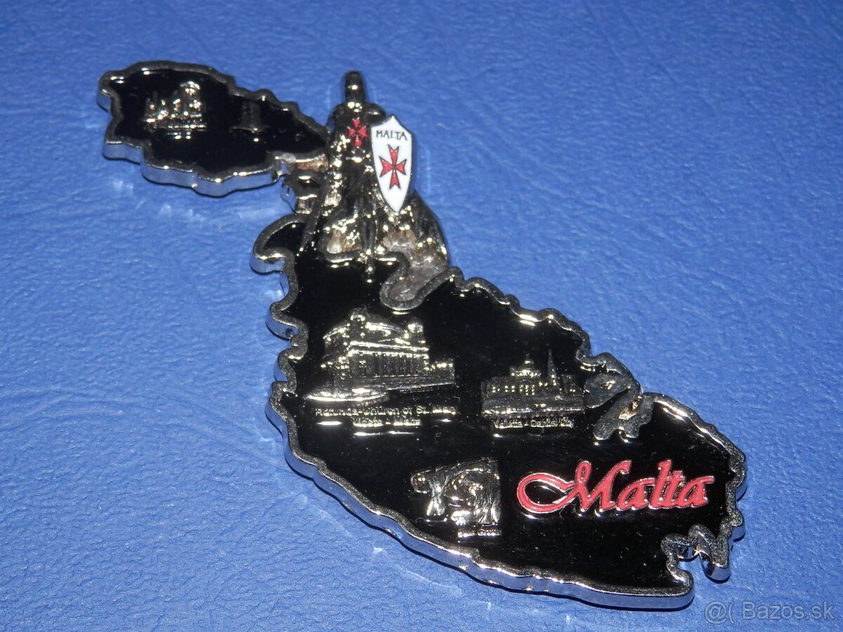 Kovové magnetky MALTA - 4