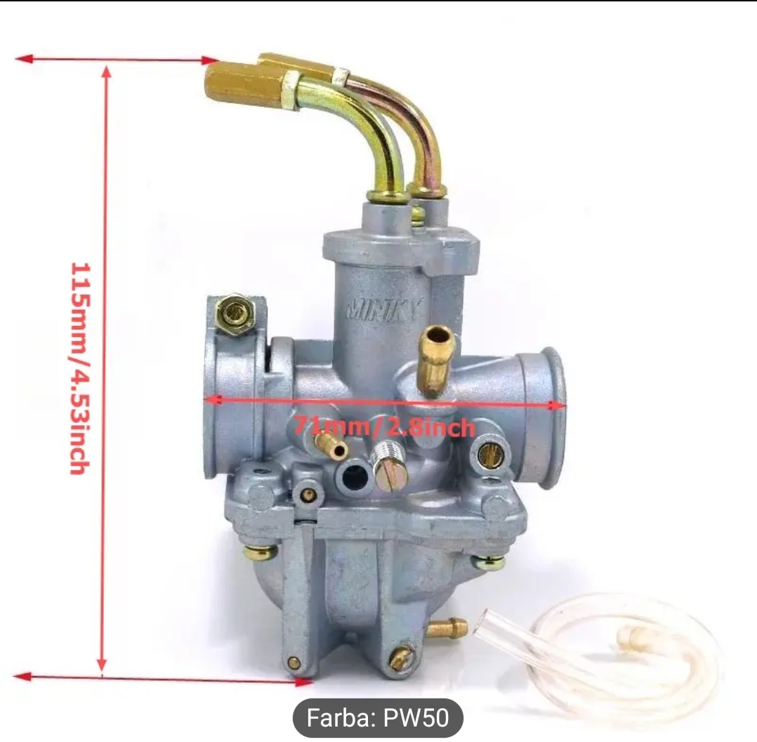 Karburátor PW50 - 4