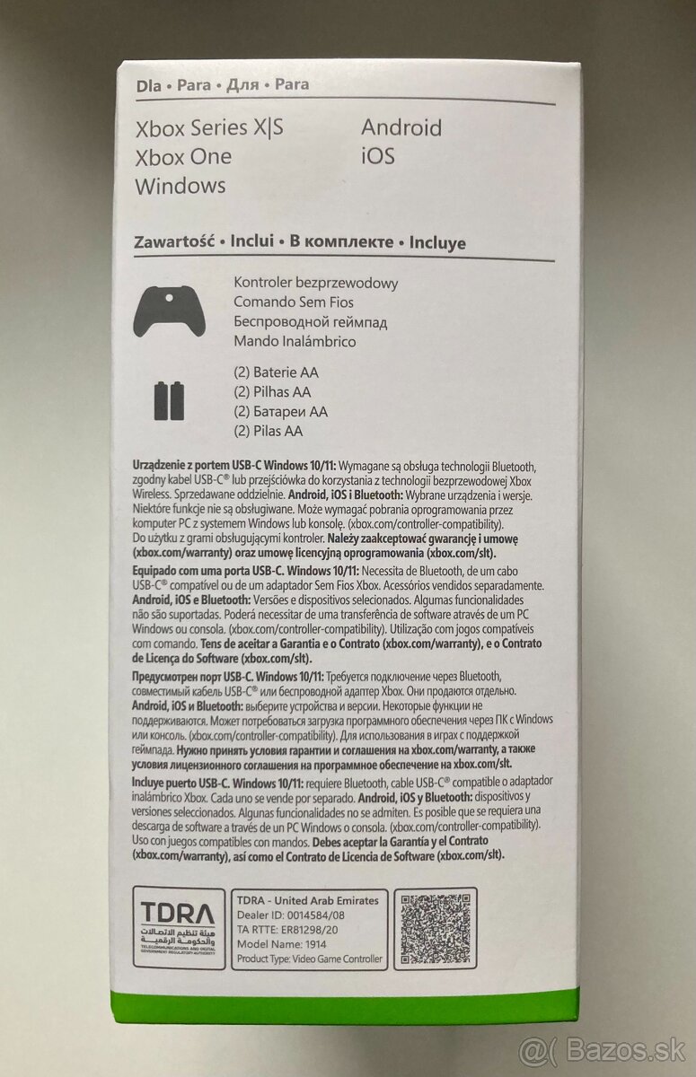 Xbox ovládač Series EP2-29920 (biela farba) - 4